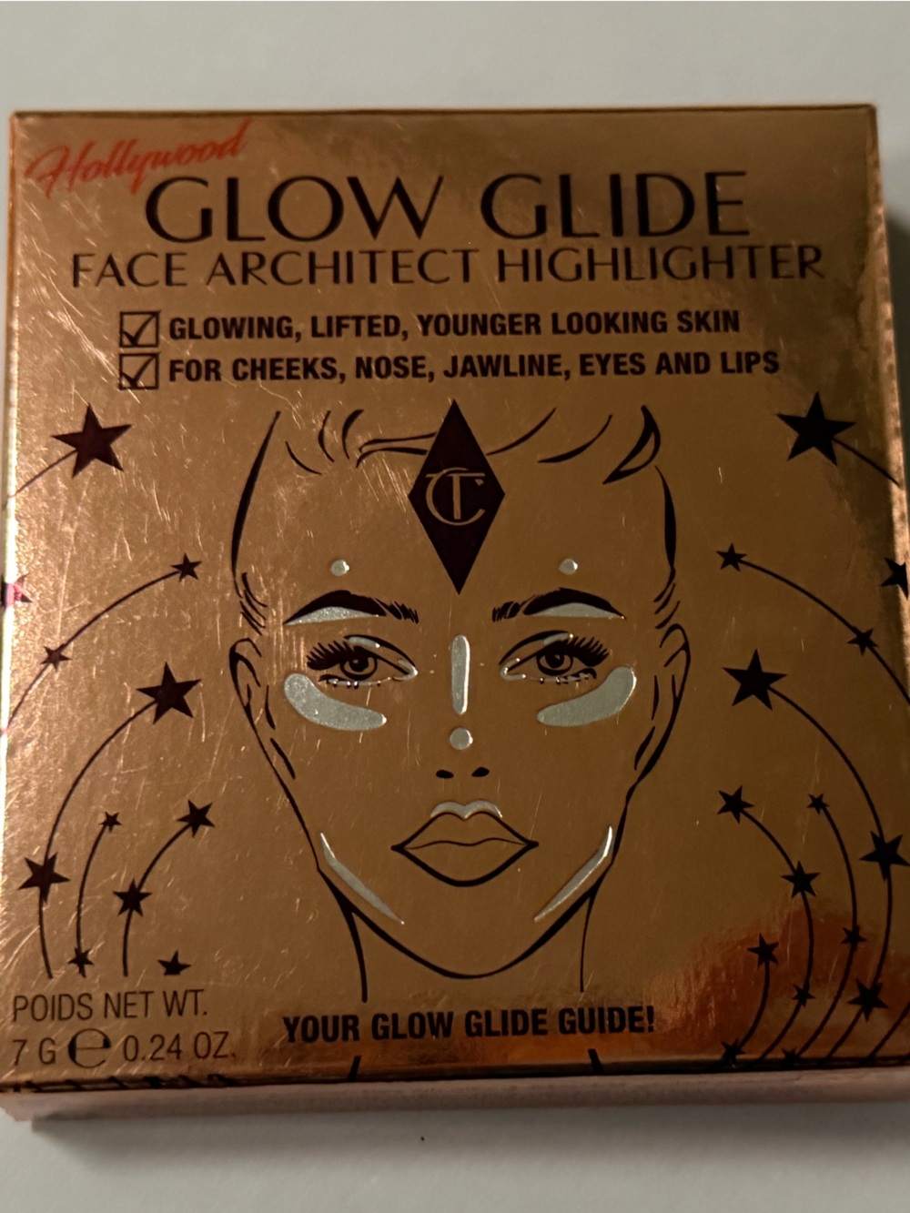 Charlotte Tilbury as pictured